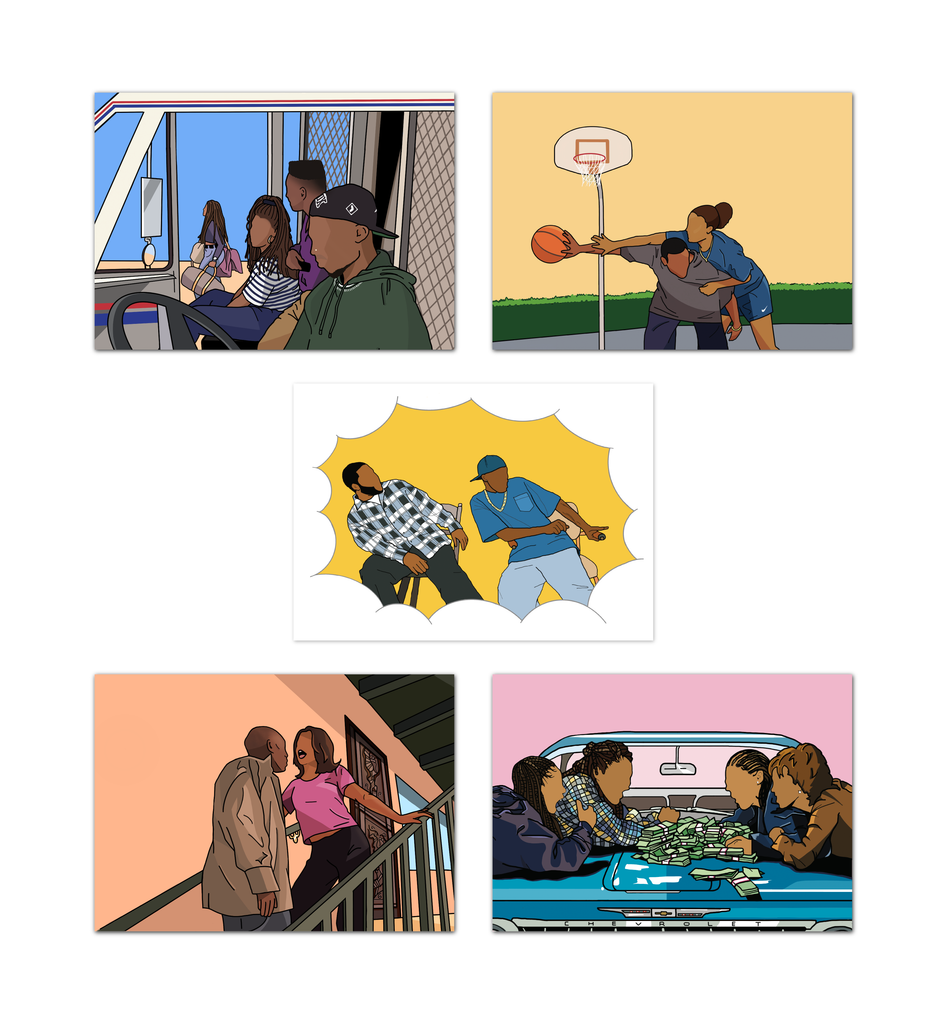 Classic Movies Postcard Set