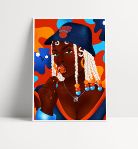 NY Knicks Baddie